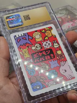 POKEMON old maid playing card pikachu cgc pristine 10 - Image 4