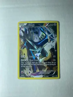 Dialga XY77 Holo Pokemon Card - Image 1