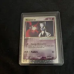 Mewtwo ex 101/109 Ruby and Sapphire Holo Pokemon Card Excellent! - Image 1