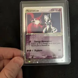 Mewtwo ex 101/109 Ruby and Sapphire Holo Pokemon Card Excellent! - Image 4