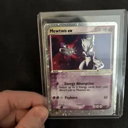 Mewtwo ex 101/109 Ruby and Sapphire Holo Pokemon Card Excellent! - Image 5