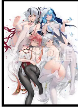 Wuthering Waves Doujin Card Sleeve Protector japan anime - Image 1