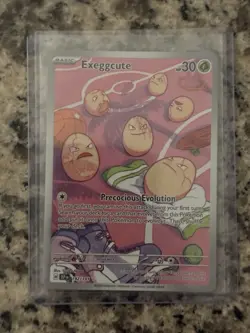 Exeggcute 192/191 Sv08: Surging Sparks Holo Pokemon Card Illustration Rare NM - Image 1