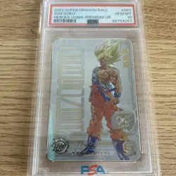 Dragon Ball Heroes Goku UGM4067 PSA10 Rare Card Holo Excellent - Image 1