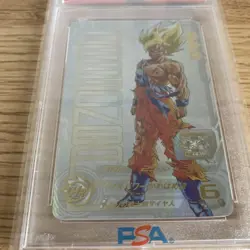 Dragon Ball Heroes Goku UGM4067 PSA10 Rare Card Holo Excellent - Image 3
