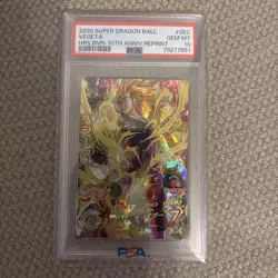 Dragon Ball Z Vegeta PSA 10 McDonalds Collection Rare Card Premium - Image 1