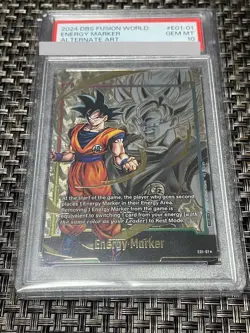 One Piece Card Game Monkey D. Luffy ST01 L Rarity PSA 10 Condition - Image 1