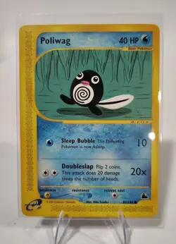 Poliwag 87/144 Skyridge Pokemon Card WOTC | Excellent Condition NM+ - Image 1