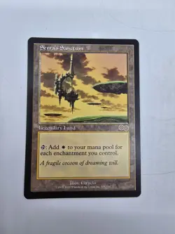 Serra's Sanctum NM - Urza's Saga Magic MTG Reserved List - Image 1