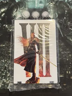 ULTRA PRO ONE-TOUCH - FINAL FANTASY VII - SEPHIROTH - COMMANDER - MTG - EDH - Image 1