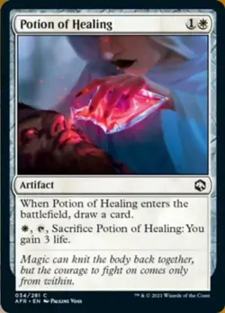 Potion of Healing - Near Mint MTG Adventures in the Forgotten Realms - Image 1