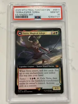 2025 MTG Final Fantasy Terra, Magical Adept #245 PSA 10 - Image 1