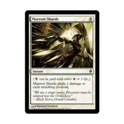 WOTC MtG New Phyrexia Marrow Shards (U) (x4) NM - Image 1