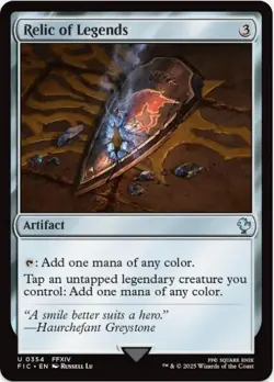 1 x Relic of Legends - Final Fantasy Commander - LP - MTG - Image 1