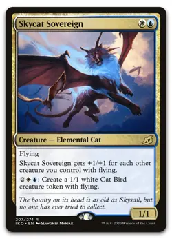 Skycat Sovereign #207 (NM) Ikoria IKO Magic MTG - Image 1