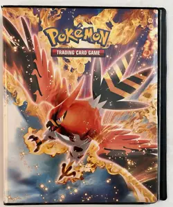 Pokemon Ultra-pro 4 Pocket Binder For XY4 Set, Holds 80 Cards 2014 - Image 1
