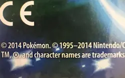 Pokemon Ultra-pro 4 Pocket Binder For XY4 Set, Holds 80 Cards 2014 - Image 3