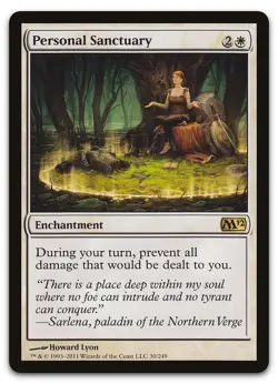 Personal Sanctuary #30 (LP) Magic 2012 (M12) M12 Magic MTG - Image 1