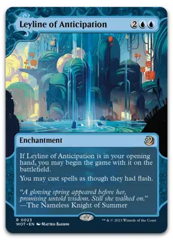 Leyline of Anticipation #23 (LP) Wilds of Eldraine WOT Magic MTG - Image 1