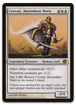 Crovax, Ascendant Hero #3 (LP) Planar Chaos PLC Magic MTG - Image 1
