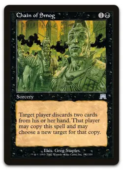 Chain of Smog #132 (LP) Onslaught ONS Magic MTG - Image 1