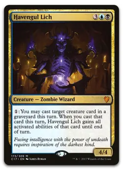 Havengul Lich #173 (LP) Commander 2017 C17 Magic MTG - Image 1