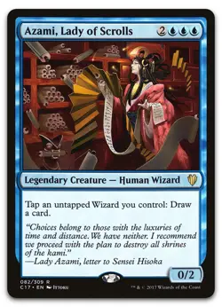 Azami, Lady of Scrolls #82 (LP) Commander 2017 C17 Magic MTG - Image 1