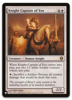 Knight-Captain of Eos #17/249 (NM) List Reprints LIST LIST Magic MTG - Image 1