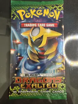 Pokemon Black & White Dragons Exalted Booster Pack [10 Cards] 820650107658 - Image 1