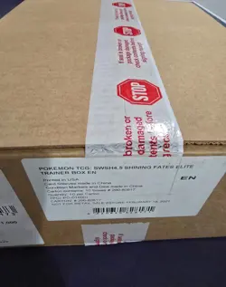 Pokemon Shining Fates Elite Trainer Box Case Of 10 ETBs New Sealed From Gamestop - Image 2