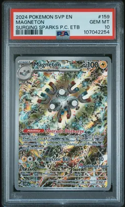 Magneton #159 2024 Pokemon Surging Sparks Pokemon Center Promo PSA 10! 🔥 - Image 1