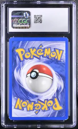 Pokemon CGC 7 Magneton Holo - Base Set Unlimited 9/102 - Additional Ink Error - Image 2