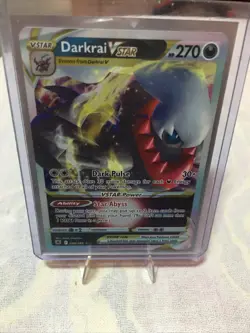 Pokemon Darkrai VSTAR 099/189 Astral Radiance Sword & Shield ULTRA RARE - Image 1