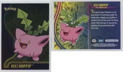 Hoppip Foil Topps Pokemon TV Animation Edition Johto Series 1 #187 2001 06st - Image 3