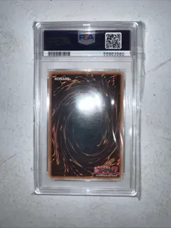Yugioh The Winged Dragon of Ra EN000 Rage of Ra 1st Edition Ultra Rare PSA 8 - Image 4