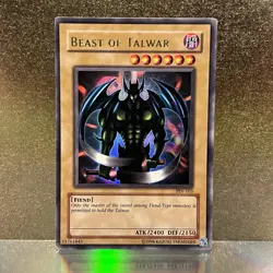YuGiOh • Beast of Talwar • PSV-103 • Unlimited Holo Ultra Rare • LP - Image 1
