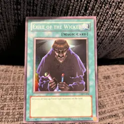 Yu-Gi-Oh! Yugioh Exile Of The Wicked TP2-004 Super Rare Unlimited NM - Image 1