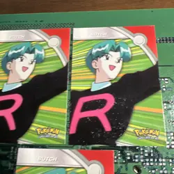 Butch HV10 Topps Pokemon Series 2 Heroes & Villains Card Blue Logo 3 - Image 3