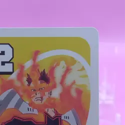 Endeavor/ My Hero Academia Card Game UNO Japanese Toei Anime Rare YE b - Image 4