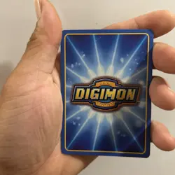 Puppetmon Card Bo-96 Mega Level Digimon Holo Foil, Bandai 1999/NM - Image 2