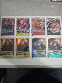one piece tcg SR Super Rare Lot- 18 Card Lot See Pictures - Image 1