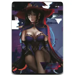 Goddess Story Waifu Card Lucky Goddess 2 Mona UR-16 Genshin Impact - Image 1
