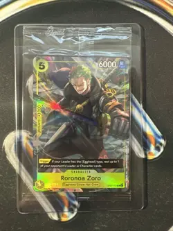 One Piece Illustration Box Volume 3 Roronoa Zoro Promo Alt Art Card English - Image 1