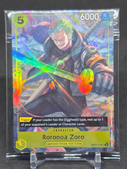 One Piece Illustration Box Volume 3 Roronoa Zoro Promo Alt Art Card English - Image 1