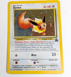 Eevee #11 Black Star Promo Holo Rare Vintage 2000 Pokemon Card - NM* - Image 3