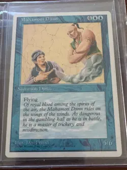 Mahamoti Djinn - Alternate 4th Edition - Magic the Gathering MTG - Image 1