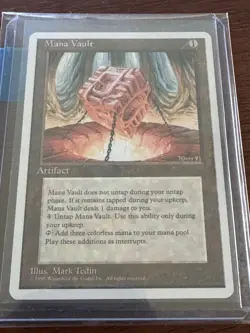 Mana Vault MTG Core Set 4th Edition Regular Rare MAGIC - Image 1