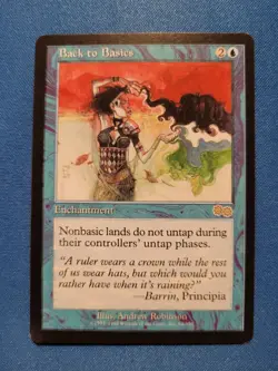 Back to Basics Urza's Saga LP Magic MTG - Image 1