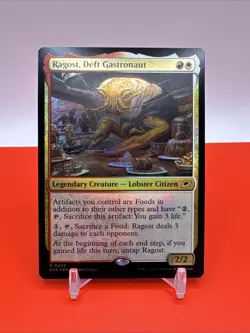 Ragost, Deft Gastronaut MTG Edge of Eternities (Foil) NM Rare - Image 1