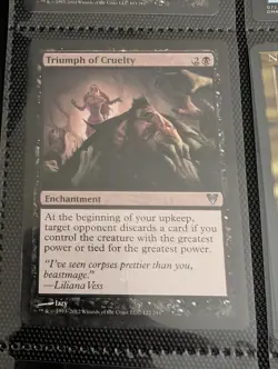 TRIUMPH OF CRUELTY Avacyn Restored MTG Magic the Gathering Cards (G) - Image 1